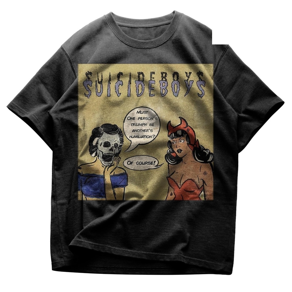 Black Graphic Tee